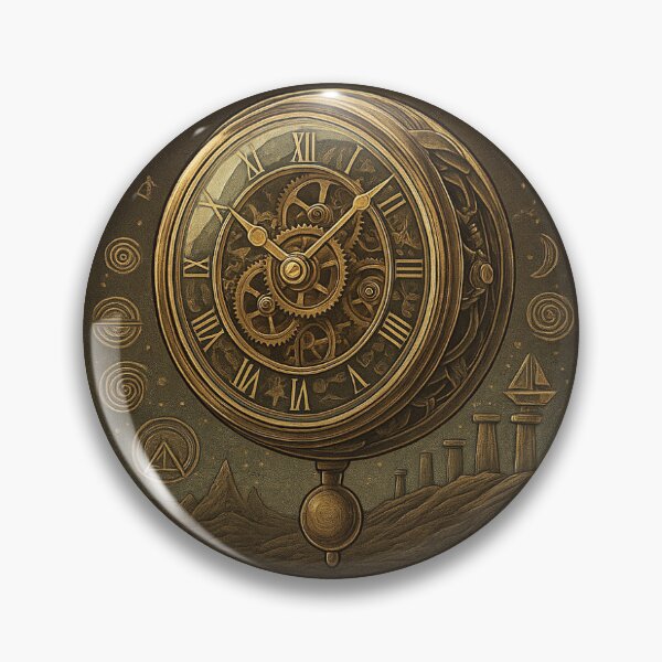 Item preview, The Timekeeper – Transparent Mechanical Clock Design designed and sold by Aucia.