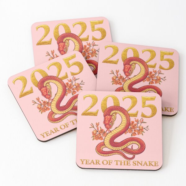 Item preview, 2025 Year of the Snake: Elegant Chinese Zodiac Art designed and sold by Digital Art Boy Prints.