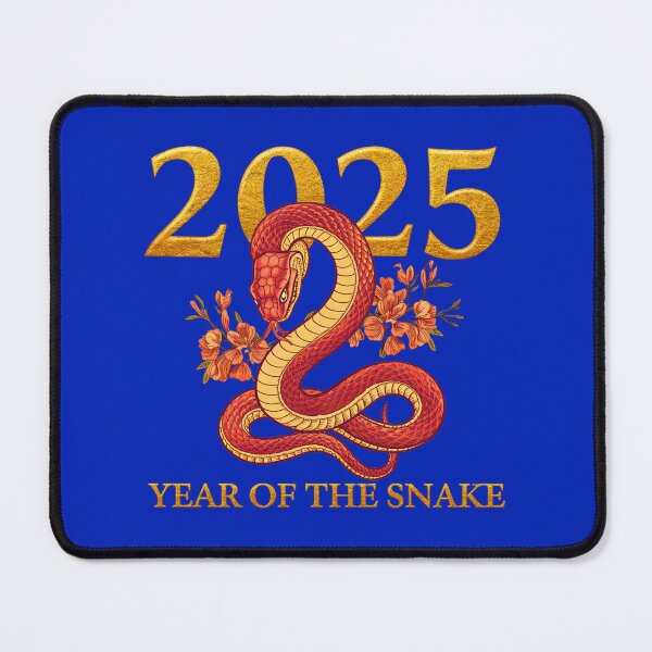 Item preview, 2025 Year of the Snake: Elegant Chinese Zodiac Art designed and sold by Digital Art Boy Prints.