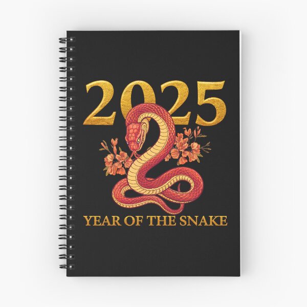 Item preview, 2025 Year of the Snake: Elegant Chinese Zodiac Art designed and sold by Digital Art Boy Prints.