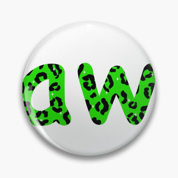 Item preview, Y2K blinge RAWR no outline green designed and sold by finchfaith.