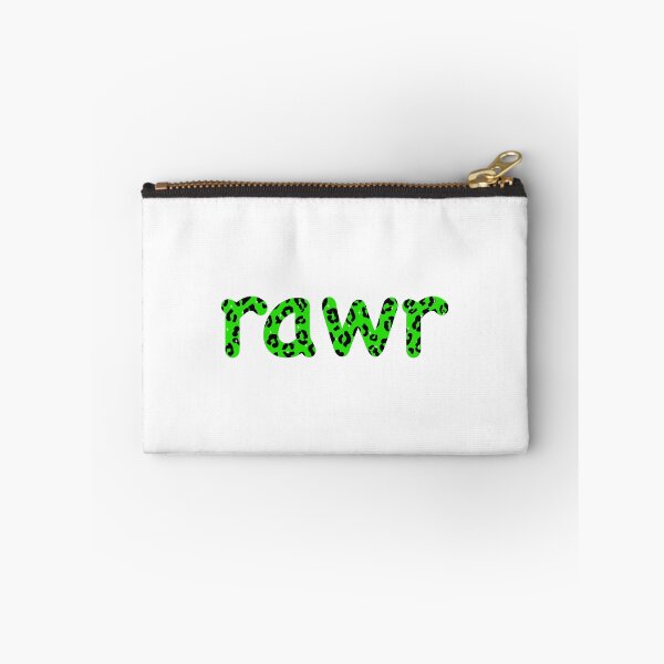 Item preview, Y2K blinge RAWR no outline green designed and sold by finchfaith.
