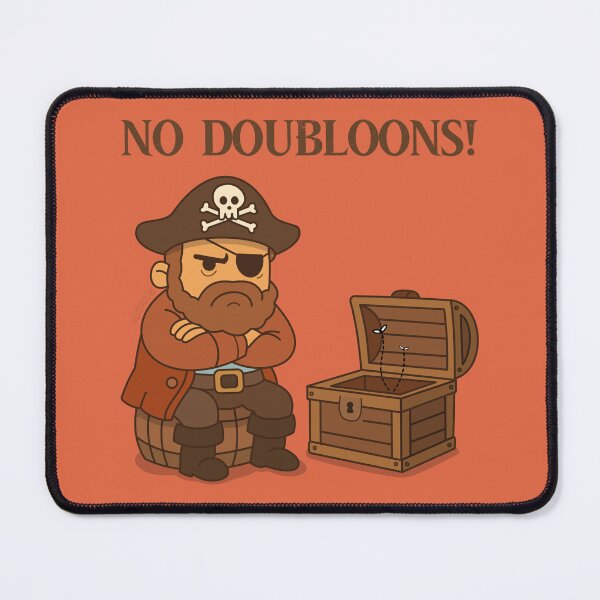 Item preview, No Doubloons designed and sold by Mustachio-Draws.