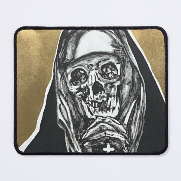 Item preview, Sister Mortis- Religious Skull Art designed and sold by ZuluSoul.