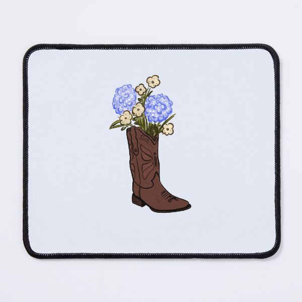 Item preview, Coquette cowgirl boot with flowers  designed and sold by rizdrawings.