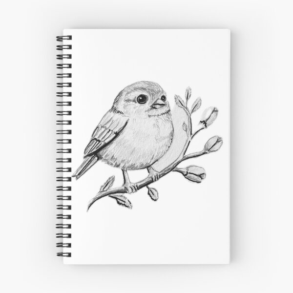 Item preview, bird drawing designed and sold by Lea-Cesca.