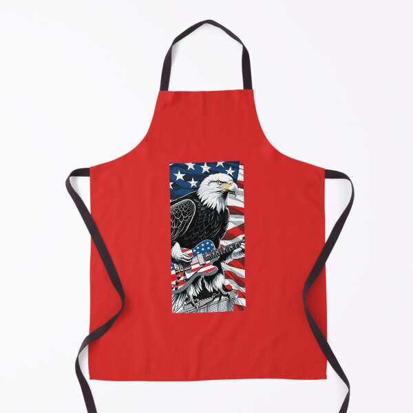 Item preview, Bald eagle playing guitar designed and sold by kibblezandbitz.