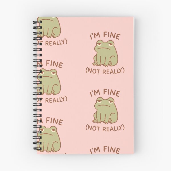 Item preview, I’m Fine (Not Really) designed and sold by wibby-color.