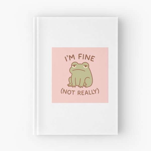 Item preview, I’m Fine (Not Really) designed and sold by wibby-color.