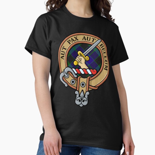 Item preview, Clan Gunn Crest over Tartan designed and sold by sifis.
