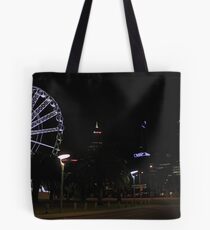 Perth Wheel At Night Tote Bag