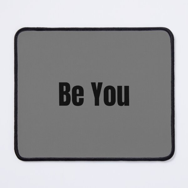 Item preview, Be You – Minimalist Black Text Art designed and sold by Inner Grind Co.