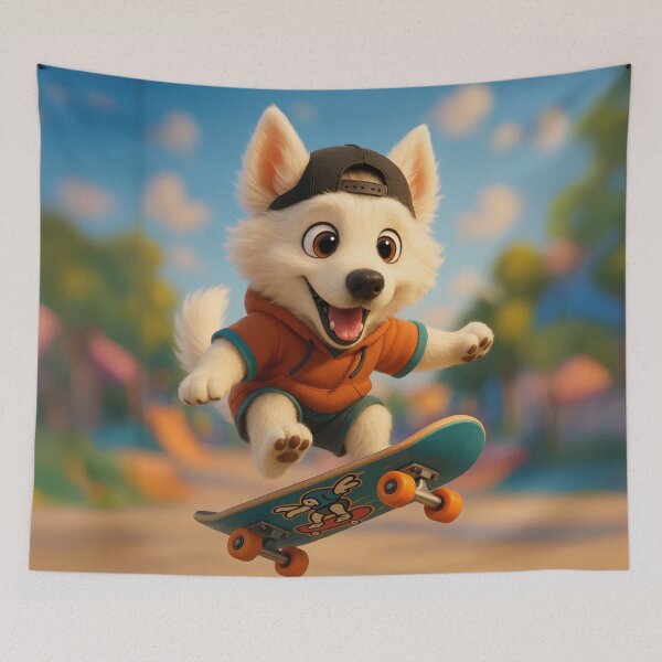Item preview, Skater Berger Blanc Suisse designed and sold by Sillytoe.