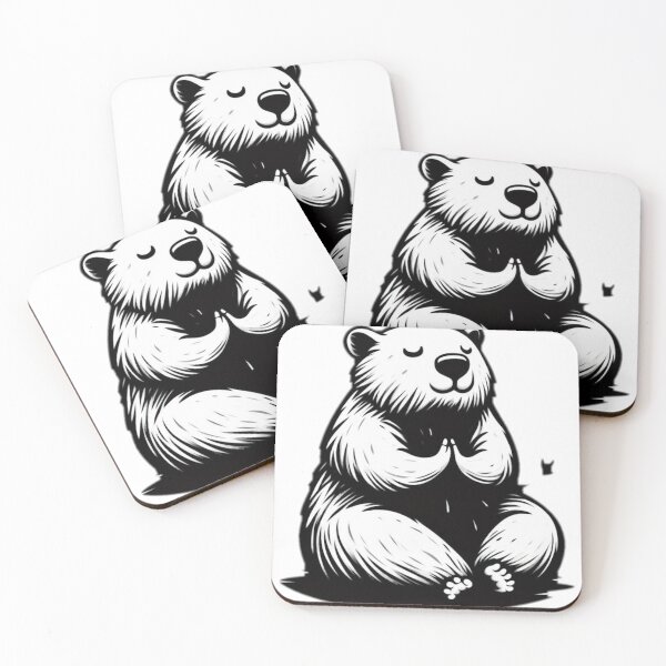 Item preview, animal, yoga, meditation, rodent, wombat designed and sold by strongSpiritEd.