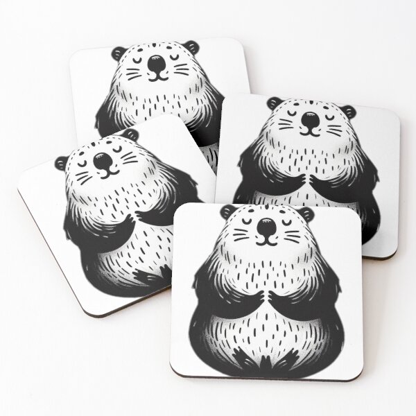Item preview, animal, yoga, meditation, rodent, wombat designed and sold by strongSpiritEd.