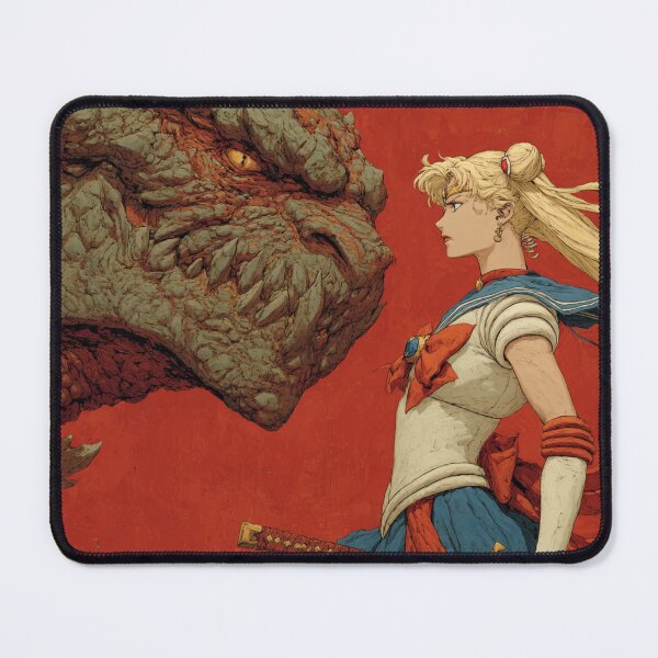 Item preview, Sailor Warrior vs. Dragon designed and sold by pastel.moonwave.