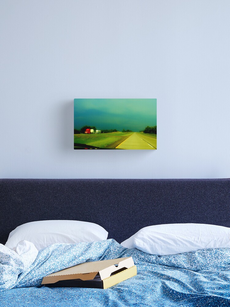 Thumbnail 1 of 3, Canvas Print, ROAD TRIP - Oklahoma designed and sold by jdempsey.