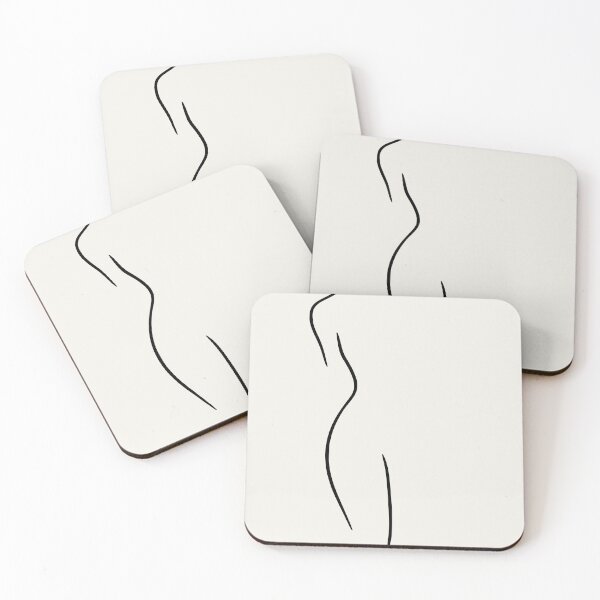 Item preview, Figurstudie 3 af 6 – Minimalist Female Form designed and sold by Lowtech.