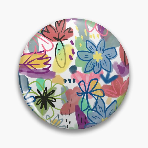Item preview, happy flowers designed and sold by Tenuveoilustra.