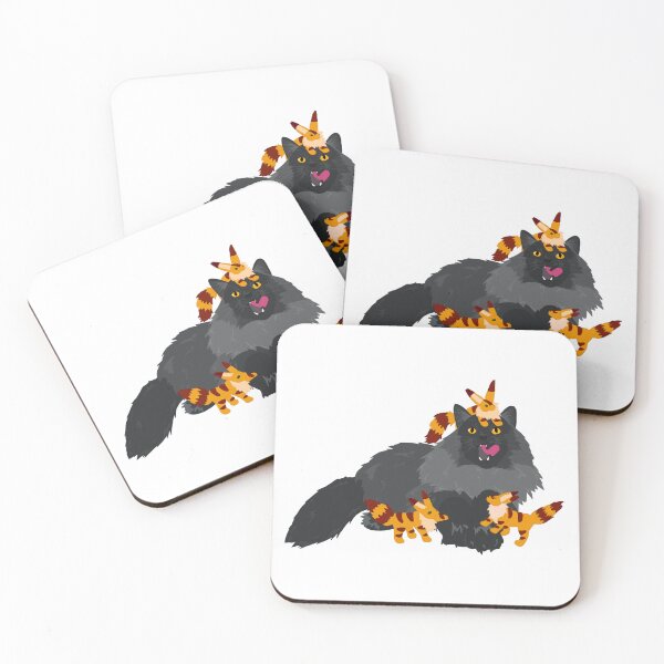 Item preview, Kitty and the Fox Squirrels designed and sold by Not-Kat.