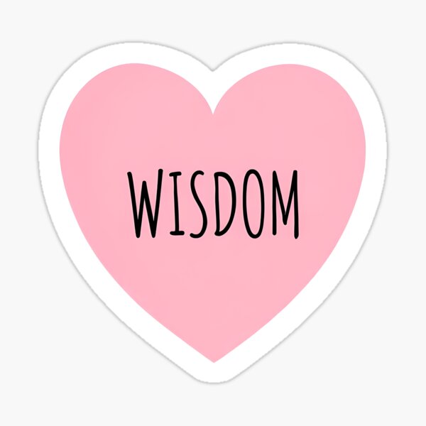 Item preview, I Heart Wisdom  designed and sold by CharmStudio.