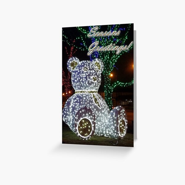 Item preview, Seasons Greetings (Christmas Bear) designed and sold by jkartlife.