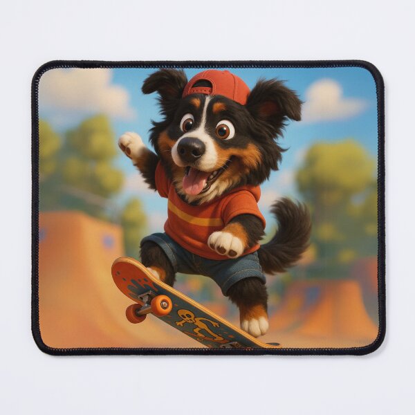 Item preview, Skater Bernese Shepherd designed and sold by Sillytoe.