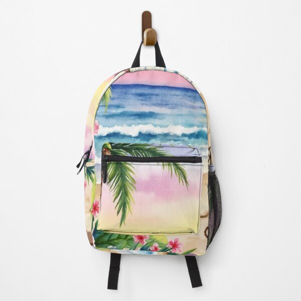Item preview, Romantic Tropical Beach Paradise Pattern designed and sold by highvibz72.