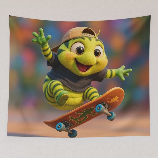Item preview, Skater Black Swallowtail Caterpillar designed and sold by Sillytoe.