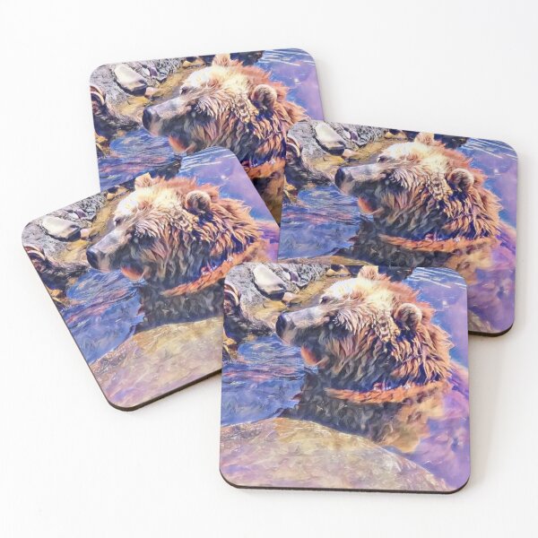 Item preview, Bathing Bear designed and sold by Ecclesiaco.