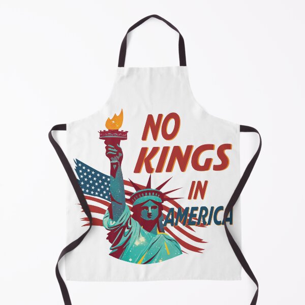 Item preview,  STATUE OF LIBERTY - NO KINGS IN  AMERICA -  FLAG  designed and sold by Gihan-Design.
