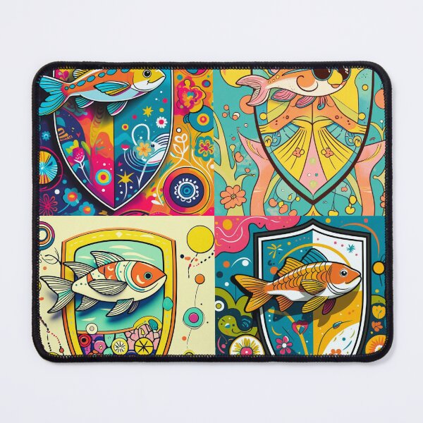 Item preview, Koi Quartet: Shields of Vibrance designed and sold by DariaCraft.