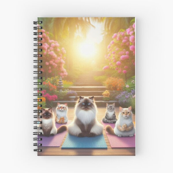 Item preview, Mindful Whiskers: Meditating Cats designed and sold by MoonMommaMagic.