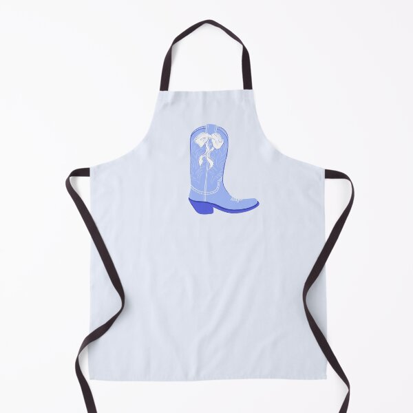 Item preview, Blue coquette cowgirl bots with bow designed and sold by rizdrawings.