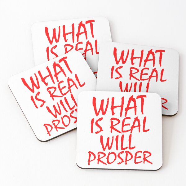Item preview, What is real will prosper designed and sold by Jendrik1507.