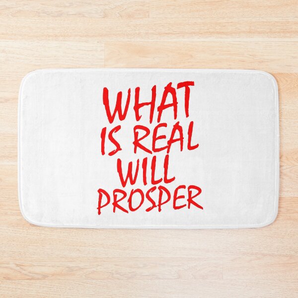 Item preview, What is real will prosper designed and sold by Jendrik1507.
