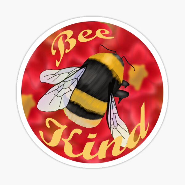 Item preview, Bee Kind designed and sold by KatsCreatures.