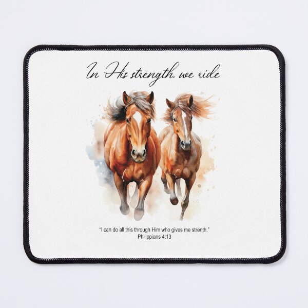 Item preview, Christian apparel and gift for horse lovers designed and sold by FunnyFamlyFun.