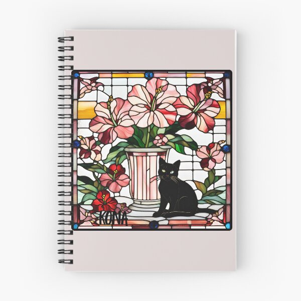Item preview, Hibiscus Cat in Kona, Hawaii designed and sold by Kona Linda.