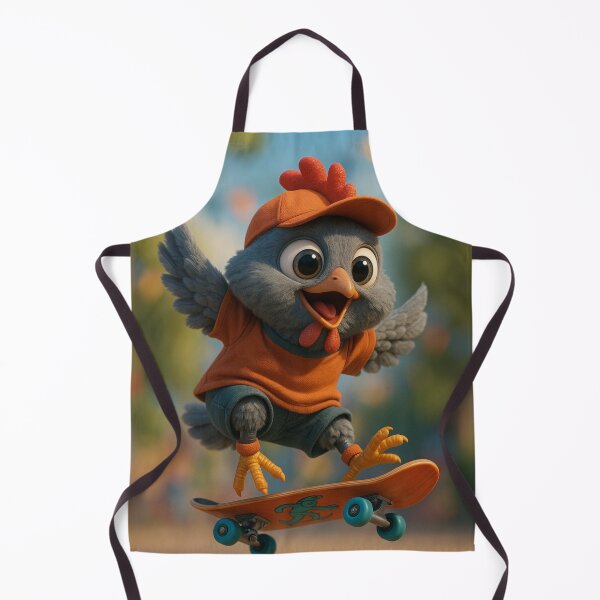 Item preview, Skater Blue Andalusian Chicken designed and sold by Sillytoe.