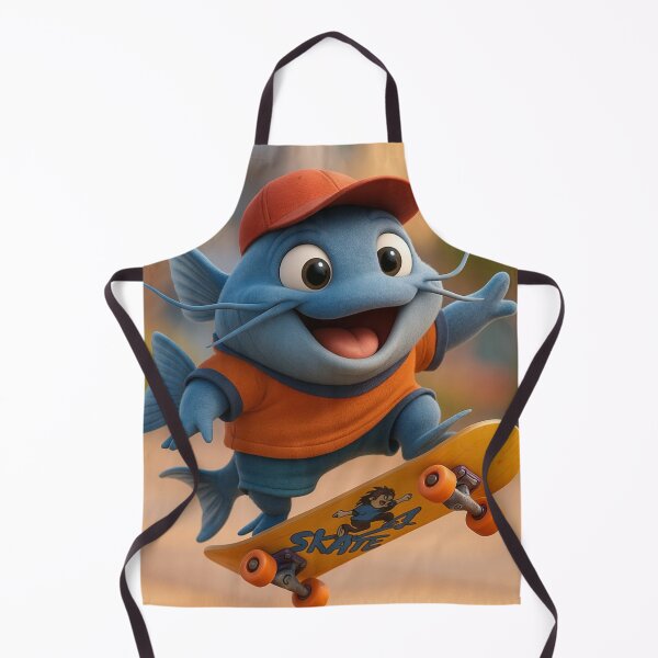 Item preview, Skater Blue Catfish designed and sold by Sillytoe.