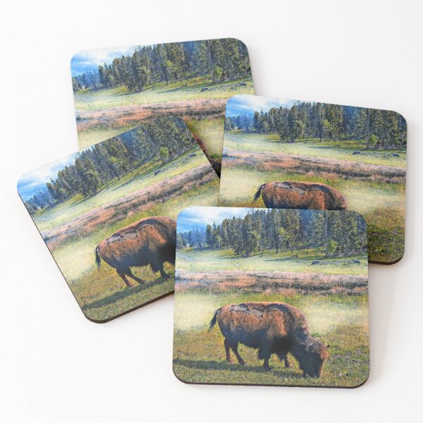 Item preview, Grazing Bison designed and sold by Ecclesiaco.