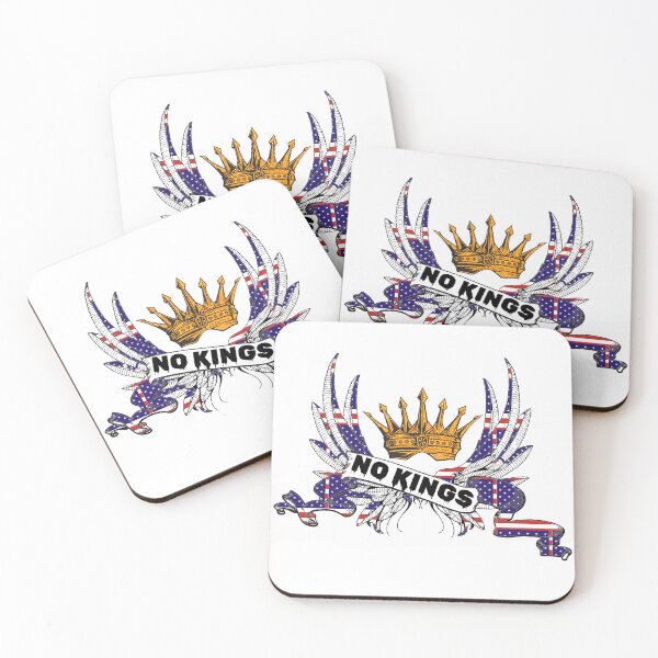 Item preview, NO KINGS – Bold Anti-Authority Statement Design for Rebels and Free Thinkers designed and sold by ArtsyExplorer.