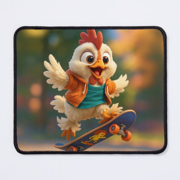 Item preview, Skater Booted Bantam Chicken designed and sold by Sillytoe.
