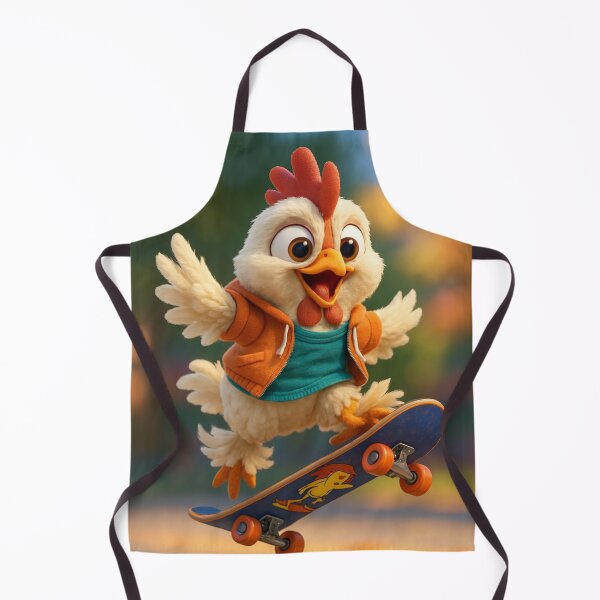 Item preview, Skater Booted Bantam Chicken designed and sold by Sillytoe.