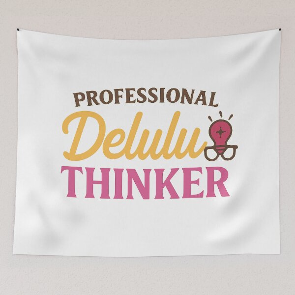 Item preview, Diagnosed With Chronic Delulu – Funny Medical Meme Tee designed and sold by ALITOPRINCE.
