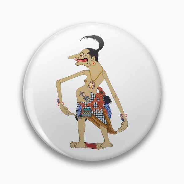 Item preview, Wayang Petruk: Iconic Javanese Clown Servant Design designed and sold by FK2012.