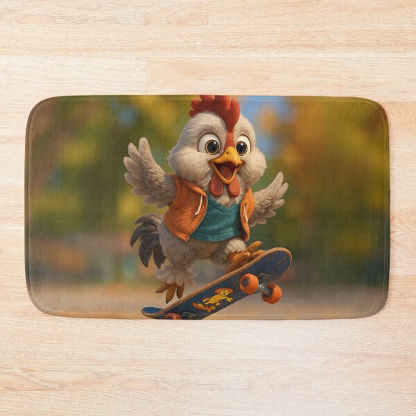Item preview, Skater Brahma Chicken designed and sold by Sillytoe.
