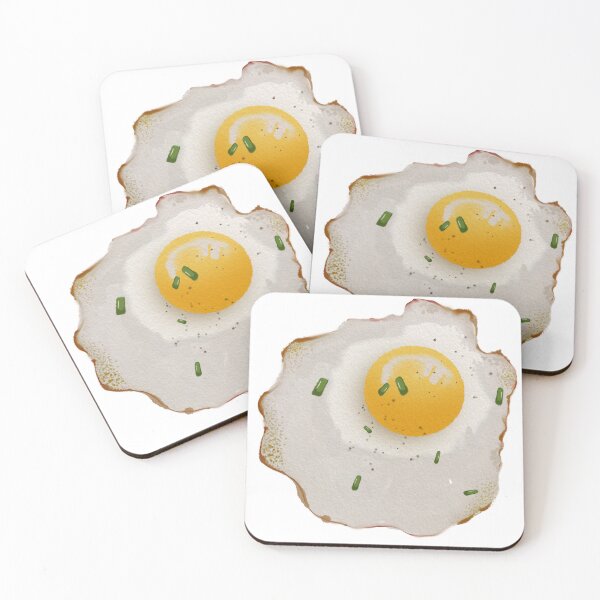 Item preview, Watercolor Egg Omelette Breakfast Art designed and sold by Pragatee.