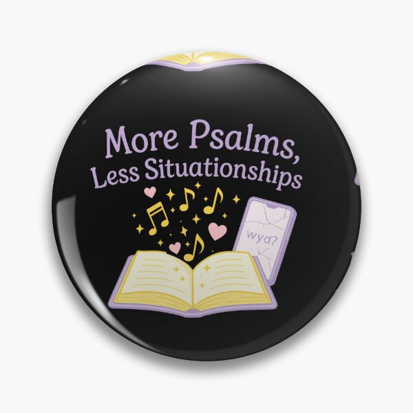 Item preview, More Psalms, Less Situationships – Christian Girl Tee | Psalms 46:5 Shirt • Faith Over Feelings • Godly Relationship Quote designed and sold by FaithDripStudio.